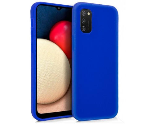 Funda COOL Silicona para Samsung A025 Galaxy A02s (Azul)