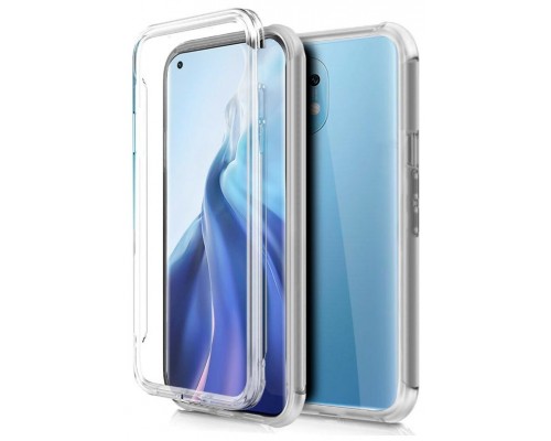 Funda COOL Silicona 3D para Xiaomi Mi 11 / Mi 11 Pro (Transparente Frontal + Trasera)