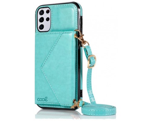 Carcasa COOL para Samsung G998 Galaxy S21 Ultra Colgante Wallet Mint