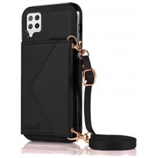 Carcasa COOL para Samsung A426 Galaxy A42 5G Colgante Wallet Negro