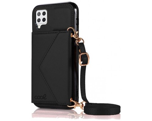 Carcasa COOL para Samsung A426 Galaxy A42 5G Colgante Wallet Negro