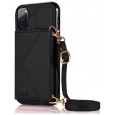 Carcasa COOL para Samsung G780 Galaxy S20 FE Colgante Wallet Negro