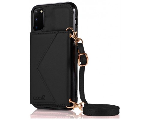 Carcasa COOL para Samsung G980 Galaxy S20 Colgante Wallet Negro