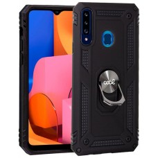 Carcasa COOL para Samsung A207 Galaxy A20s Hard Anilla Negro