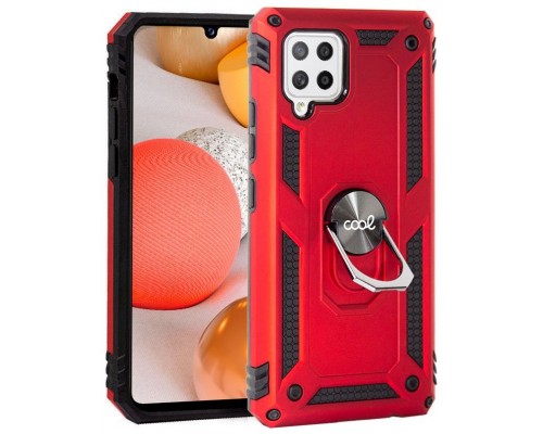 Carcasa COOL para Samsung A426 Galaxy A42 5G Hard Anilla Rojo