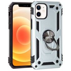 Carcasa COOL para iPhone 12 mini Hard Anilla Plata