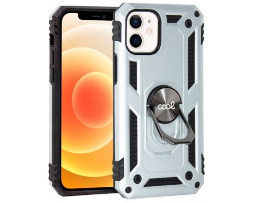 Carcasa COOL para iPhone 12 mini Hard Anilla Plata