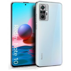 Funda COOL Silicona para Xiaomi Redmi Note 10 / Note 10s / Poco M5s (Transparente)