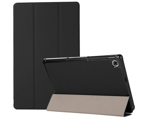 Funda COOL para Lenovo Tab M10 HD 2ª Gen (TB-X306) Polipiel Liso Negro 10.1 pulg