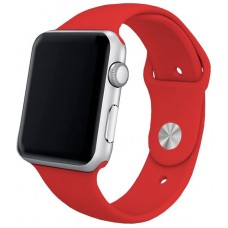 Correa COOL para Apple Watch Series 1 / 2 / 3 / 4 / 5 / 6 / 7 / 8 / 9 / SE (38 / 40 / 41 mm) Goma Rojo