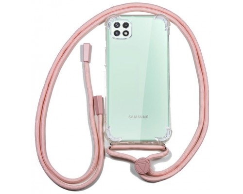 Carcasa COOL para Samsung A226 Galaxy A22 5G Cordón Rosa