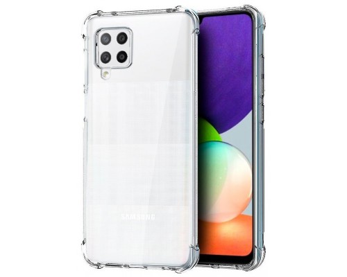 Carcasa COOL para Samsung A225 Galaxy A22 4G AntiShock Transparente