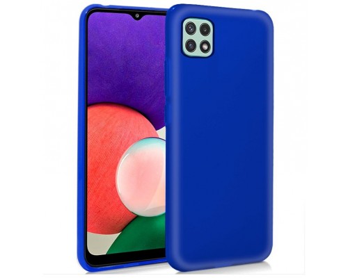 Funda COOL Silicona para Samsung A226 Galaxy A22 5G (Azul)