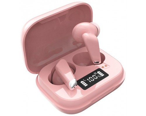 Auriculares Stereo Bluetooth Earbuds COOL URBAN Lcd Rosa