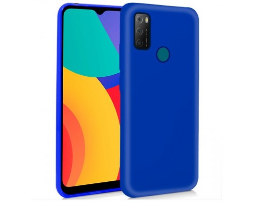 Funda COOL Silicona para Alcatel 1S (2021) / 3L (2021) (Azul)