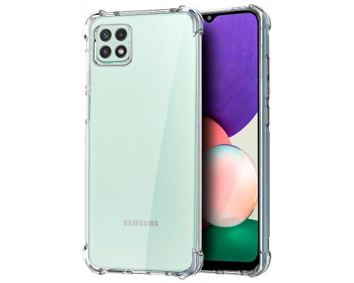 Carcasa COOL para Samsung A226 Galaxy A22 5G AntiShock Transparente