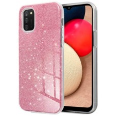Carcasa COOL para Samsung A025 Galaxy A02s Glitter Rosa
