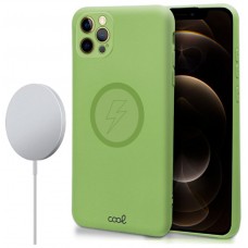 Carcasa COOL Para iPhone 12 Pro Max Magnética Cover Pistacho