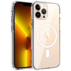 Carcasa COOL para iPhone 13 Pro Max Magnética Transparente