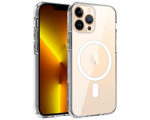 Carcasa COOL para iPhone 13 Pro Max Magnética Transparente