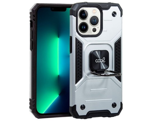 Carcasa COOL para iPhone 13 Pro Hard Anilla Plata