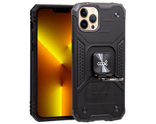 Carcasa COOL para iPhone 13 Pro Max Hard Anilla Negro