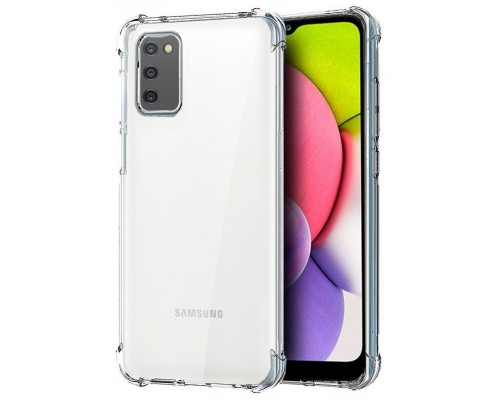 Carcasa COOL para Samsung A037 Galaxy A03s AntiShock Transparente