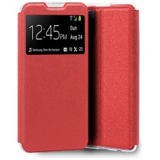 Funda COOL Flip Cover para Xiaomi Redmi 10 / Redmi 10 2022 Liso Rojo