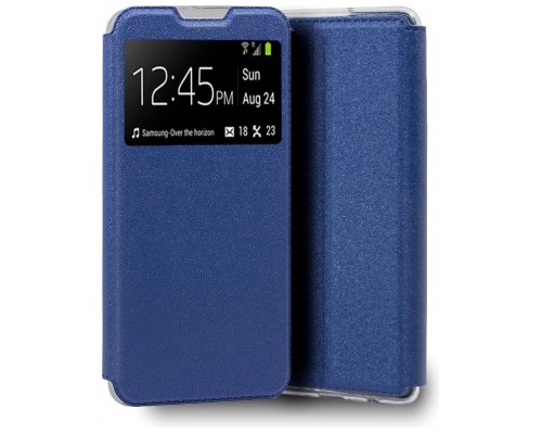 Funda COOL Flip Cover para Vivo Y52 5G / Y72 5G Liso Azul