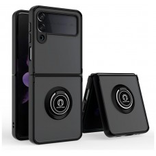 Carcasa COOL para Samsung F711 Galaxy Z Flip 3 Hard Anilla Negro