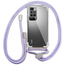 Carcasa COOL para Xiaomi Redmi 10 / Redmi 10 2022 Cordón Violeta