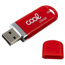 Pen Drive x USB 256 GB 2.0 COOL Cover Rojo