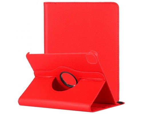 Funda COOL para iPad Pro 12.9 pulg (2020 / 2021 / 2022) Giratoria Polipiel Rojo