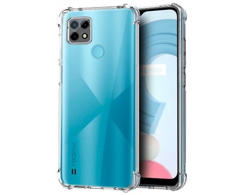 Carcasa COOL para Realme C21 AntiShock Transparente