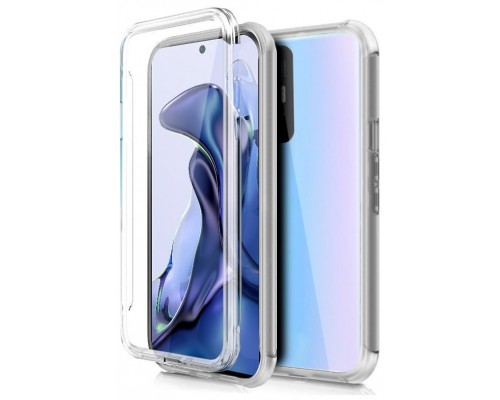 Funda COOL Silicona 3D para Xiaomi 11T / 11T Pro (Transparente Frontal + Trasera)
