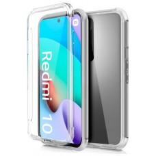 Funda COOL Silicona 3D para Xiaomi Redmi 10 / Redmi 10 2022 (Transparente Frontal + Trasera)