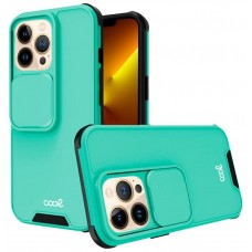 Carcasa COOL para iPhone 13 Pro Max Hard Camera Mint