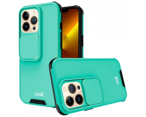 Carcasa COOL para iPhone 13 Pro Max Hard Camera Mint