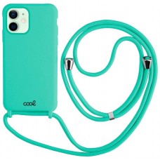 Carcasa COOL para iPhone 12 / 12 Pro Cordón Liso Mint