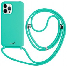Carcasa COOL para iPhone 13 Pro Cordón Liso Mint