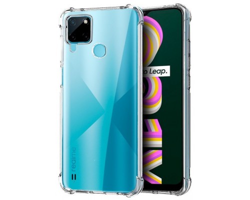 Carcasa COOL para Realme C21Y / C25Y AntiShock Transparente