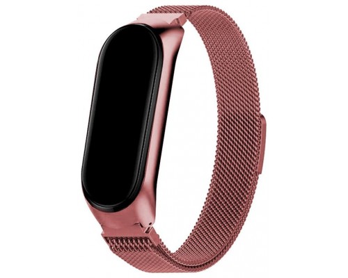 Correa COOL para Xiaomi Mi Band 5 / 6 / 7 / Amazfit Band 5 Metal Rosa