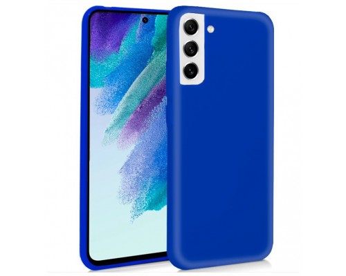 Funda COOL Silicona para Samsung G990B Galaxy S21 FE (Azul)