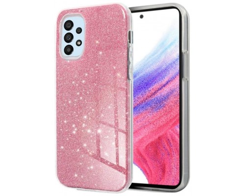Carcasa COOL para Samsung A536 Galaxy A53 5G Glitter Rosa
