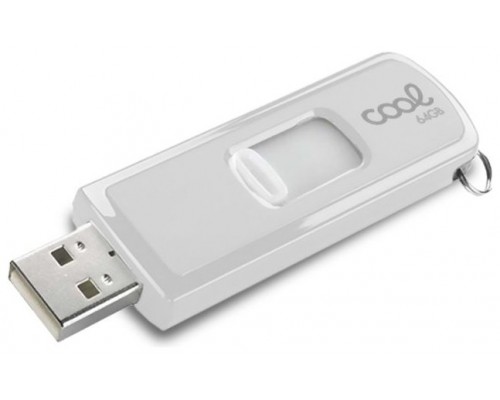 Pen Drive USB x64 GB 2.0 COOL Basic Blanco