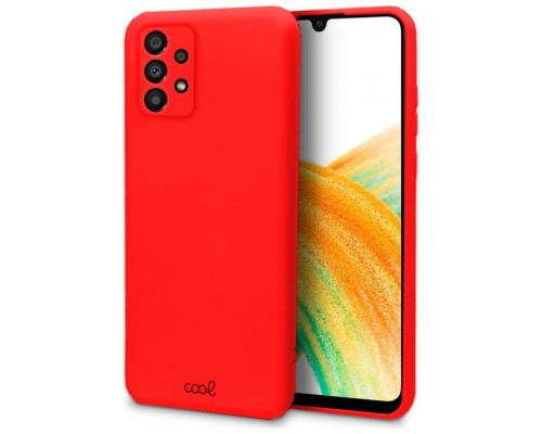 Carcasa COOL para Samsung A336 Galaxy A33 5G Cover Rojo