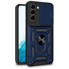 Carcasa COOL para Samsung S901 Galaxy S22 Hard Ring Marino
