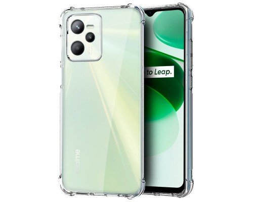 Carcasa COOL para Realme C35 / Narzo 50A Prime Antishock Transparente