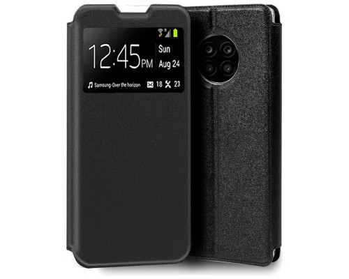 Funda COOL Flip Cover para Huawei Honor 50 Lite / Nova 8i Liso Negro