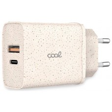 Cargador Red Universal Fast Charger (PD) Tipo-C / USB Dual COOL ECO (20W)